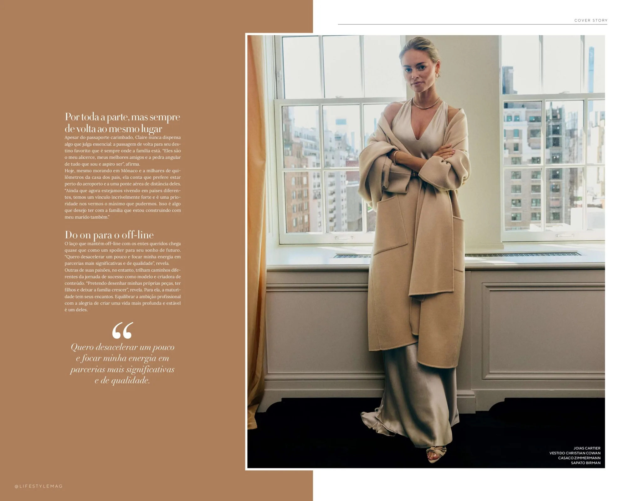 'La Vie en Rose', spread.