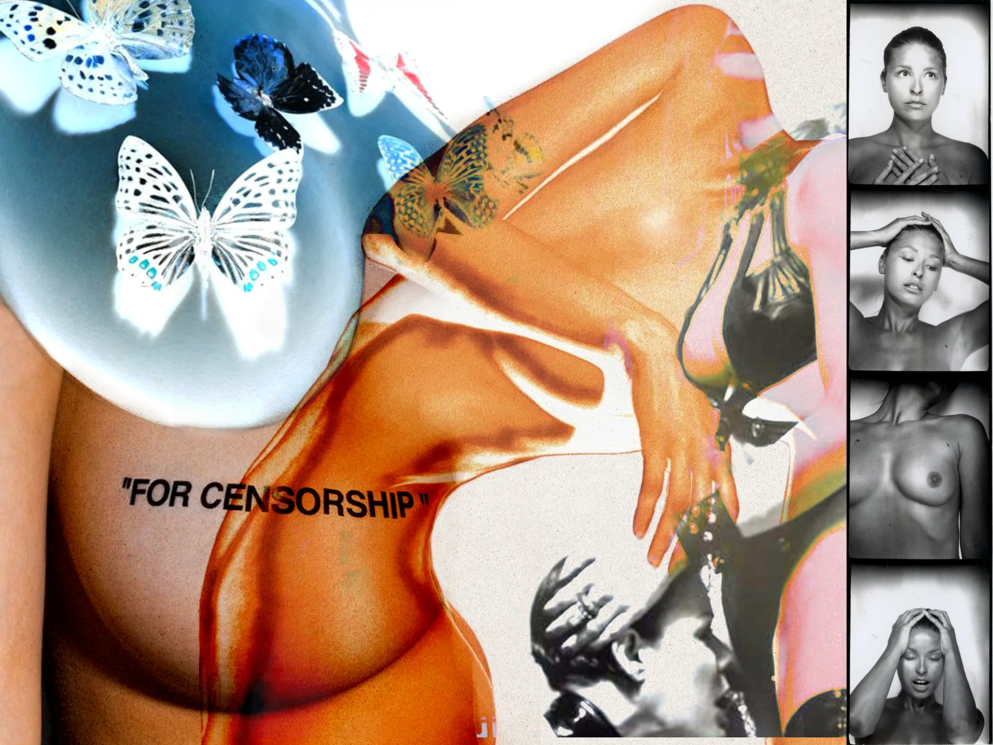 'For censorship'.